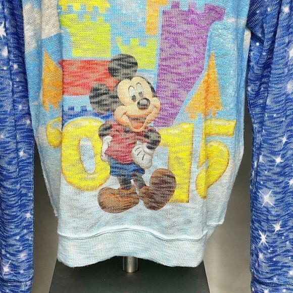Disney Parks 2015 lightweight Mickey sweater XL - Picture 3 of 15